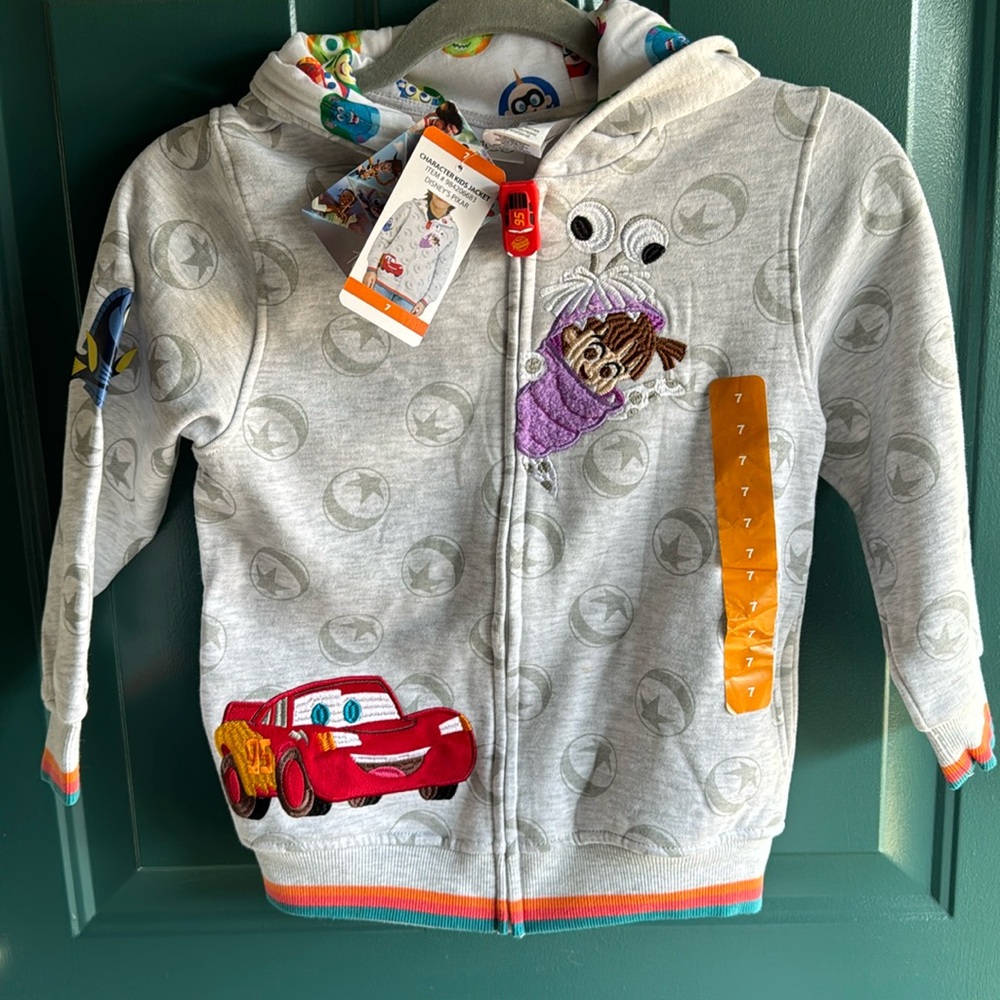 Kids Disney Pixar character hoodie